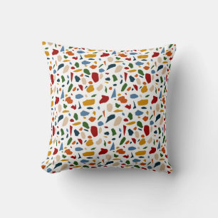 Terrazzo Pattern Colourful Cushion