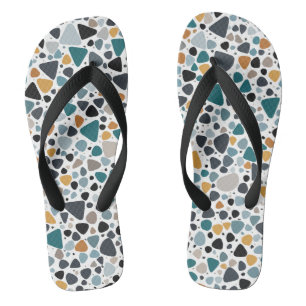 Terrazzo Pattern Thongs