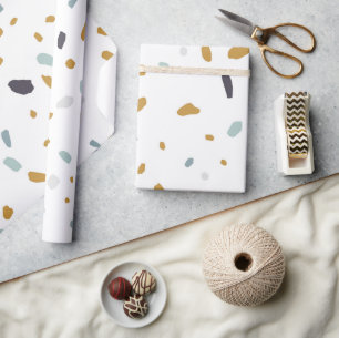 Terrazzo Pattern Wrapping Paper