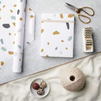 Terrazzo Pattern Wrapping Paper