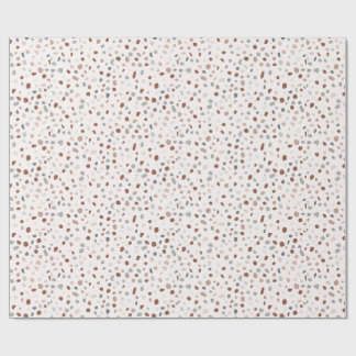 Terrazzo Pattern Wrapping Paper - Modern Terrazzo