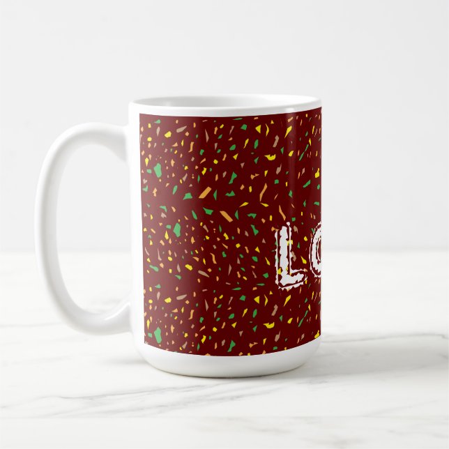 Terrazzo Pieces Coffee Mug (Left)