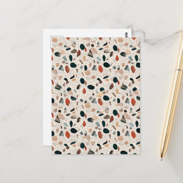 Terrazzo Postcard (Front/Back In Situ)
