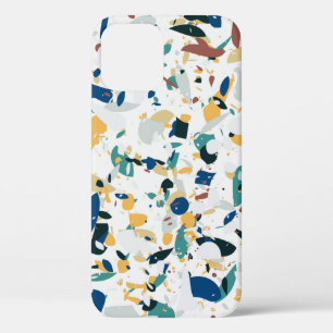 Terrazzo seamless pattern. Modern abstract design  iPhone 12 Case