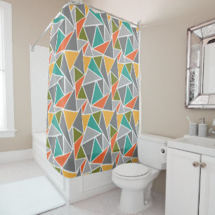 Terrazzo shower curtain