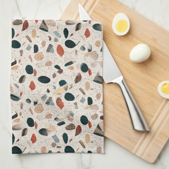 Terrazzo Tea Towel (Quarter Fold)