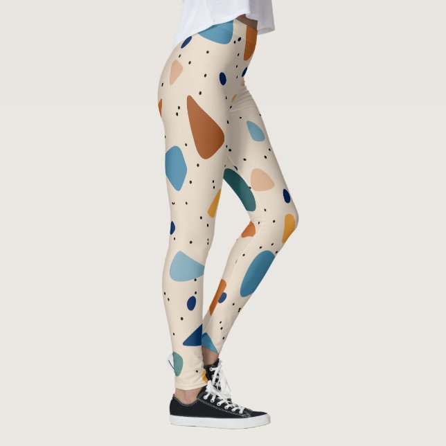 Terrazzo Twist Leggings (Right)