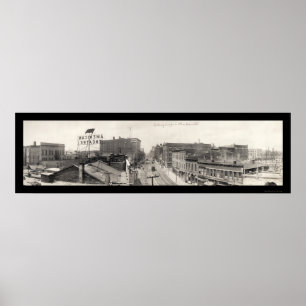 Terre Haute, IN Photo 1913 Poster