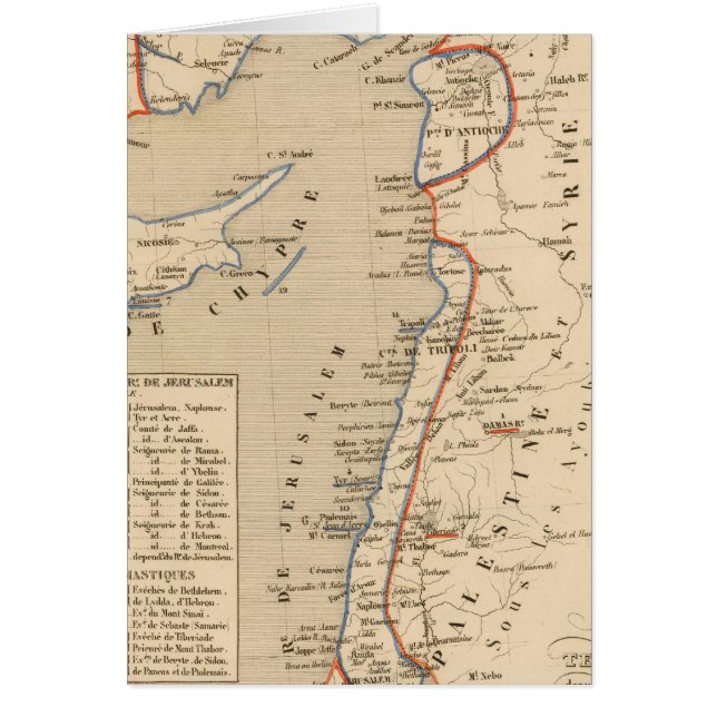 Terre Sainte depuis la deuxieme croisade (Front)