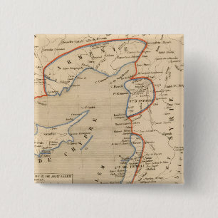 Terre Sainte depuis la deuxieme croisade 15 Cm Square Badge