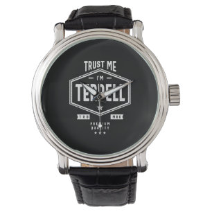Terrell Personalised Name Birthday Gift Watch