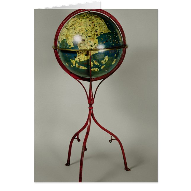 Terrestrial Globe, made in Nuremberg in 1492 (Front)