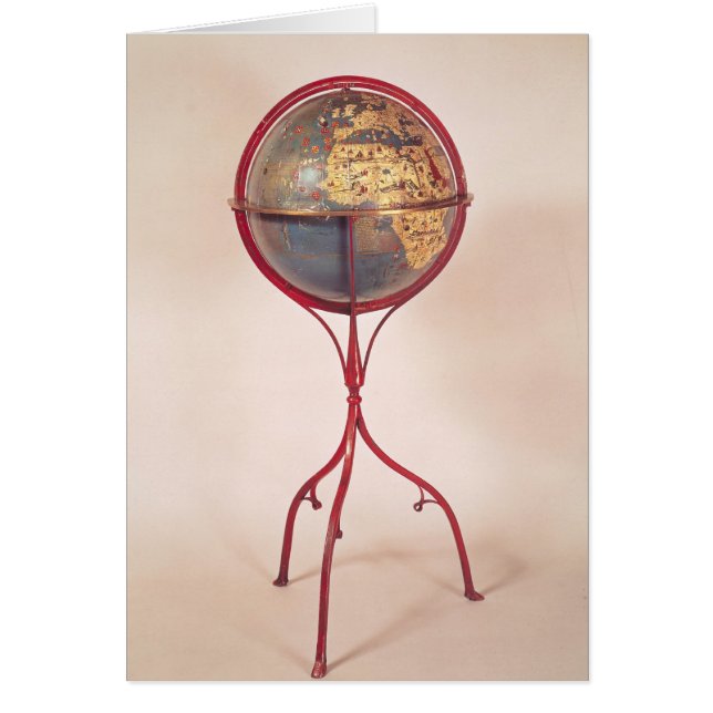 Terrestrial Globe, showing the Indian Ocean (Front)