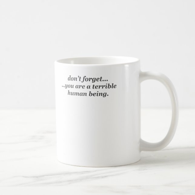 Terrible human mug (Right)