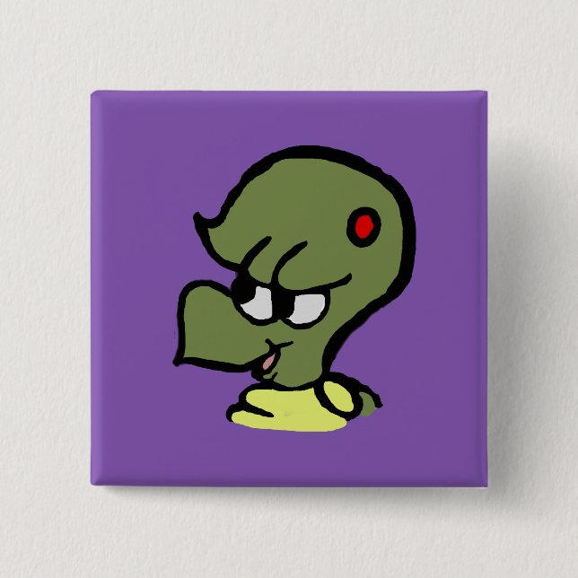 Terrible Turtle Button (Front)