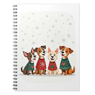 Terrier Christmas Choir Notebook
