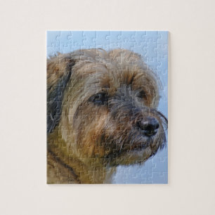 Terrier Design Jigsaw Puzzle
