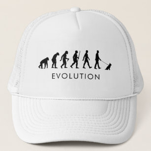 Terrier dog owner evolution trucker hat