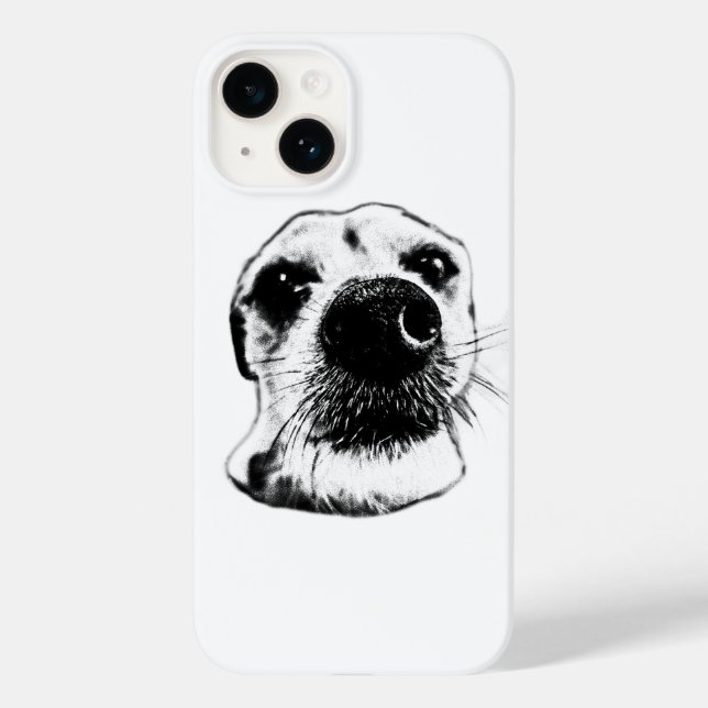 Terrier Snout iPhone Case – Nose First (Back)