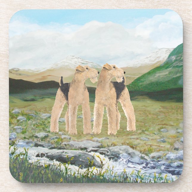 Terriers in Ireland Coaster (Front)