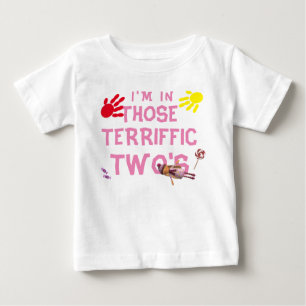 Terrific Two's Toddler Girl T-Shirt