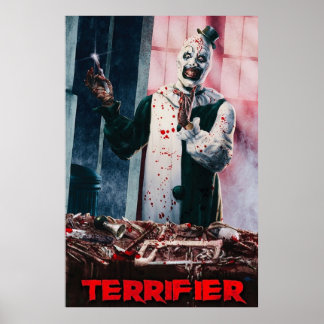 Terrifier Horror Movie Art Poster