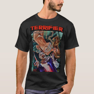 Terrifier movie horror art the clown 162 T-Shirt