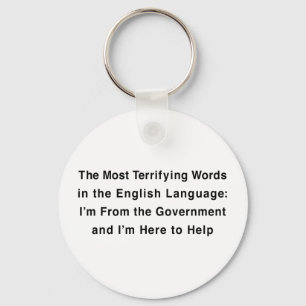 Terrifying Government Key Ring