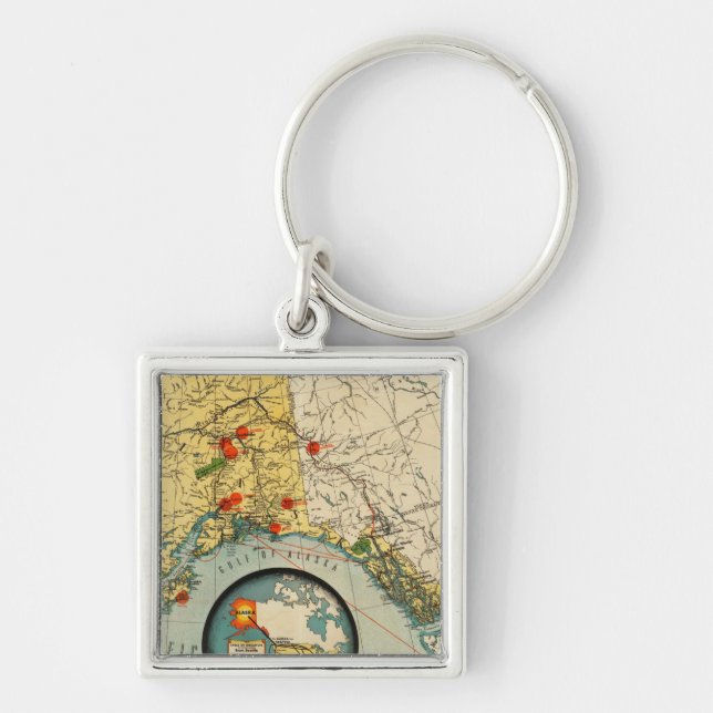 Territory of Alaska Key Ring (Front)