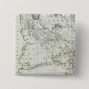 Territory Of Arizona 15 Cm Square Badge