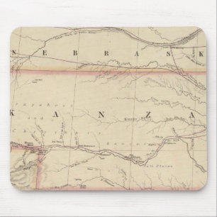 Territory of Kansas and Native Americans Mouse Pad