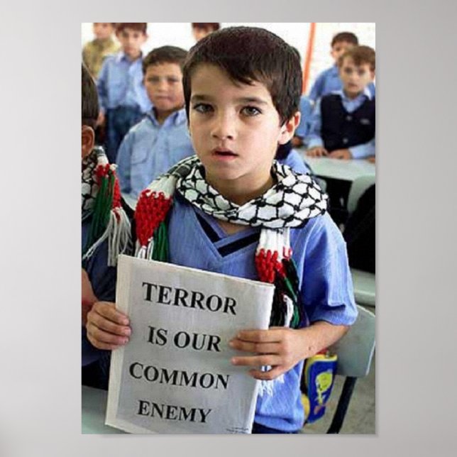 Terror Is our Common Enemy Poster (Front)