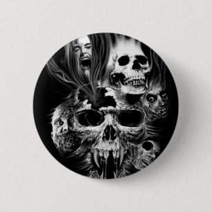 Terror of Halloween - 6 Cm Round Badge