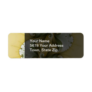 Terror Power - Fractal Art Return Address Label