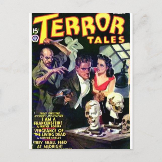 terror tales 5 postcard (Front)