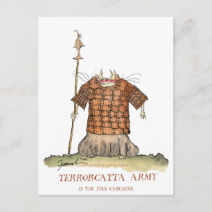 Terrorcatta Army 1 fish catchers, tony fernandes Postcard
