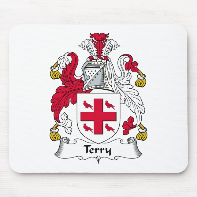 Terry Family Crest Mouse Pad (Front)