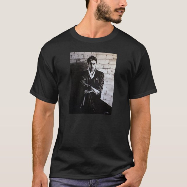 Terry Hall (The Specials) Mono Painting Tee (Front)
