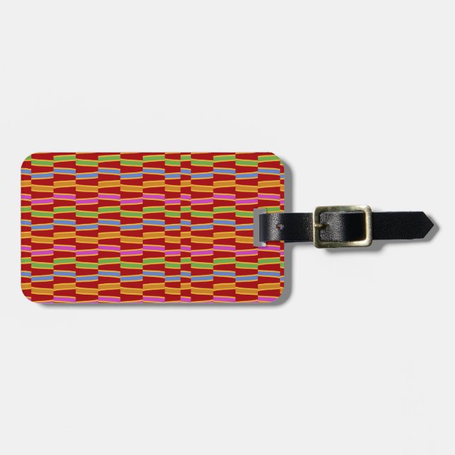 Terry Personalised Luggage Tag (Front Horizontal)