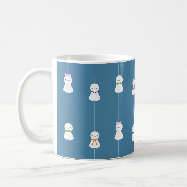 Teru Teru Bozu - Kawaii Japanese Dolls Coffee Mug (Left)