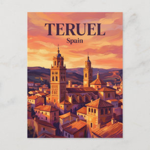 Teruel Spain Postcard