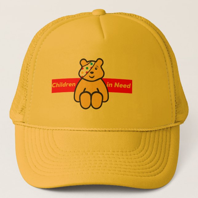 tesco pudsey bear Cap (Front)