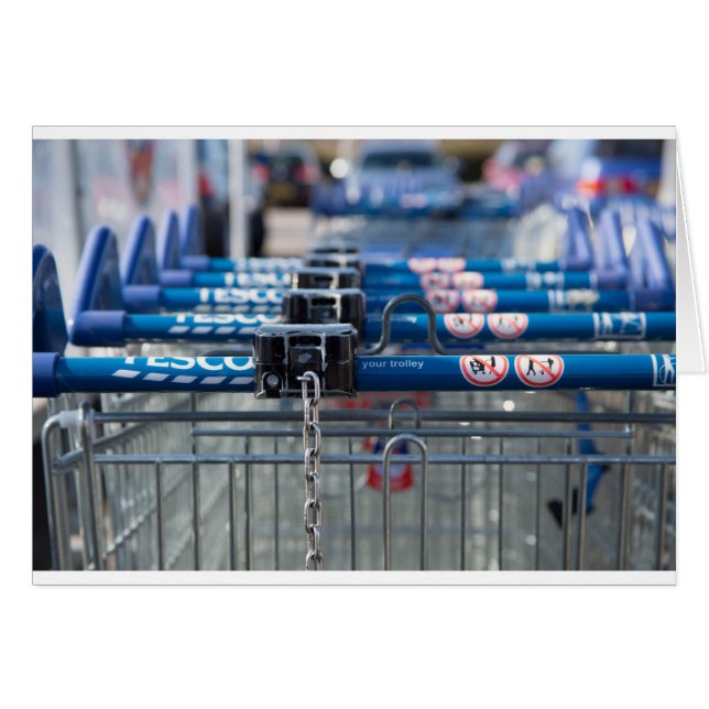 Tesco trolley (Front Horizontal)