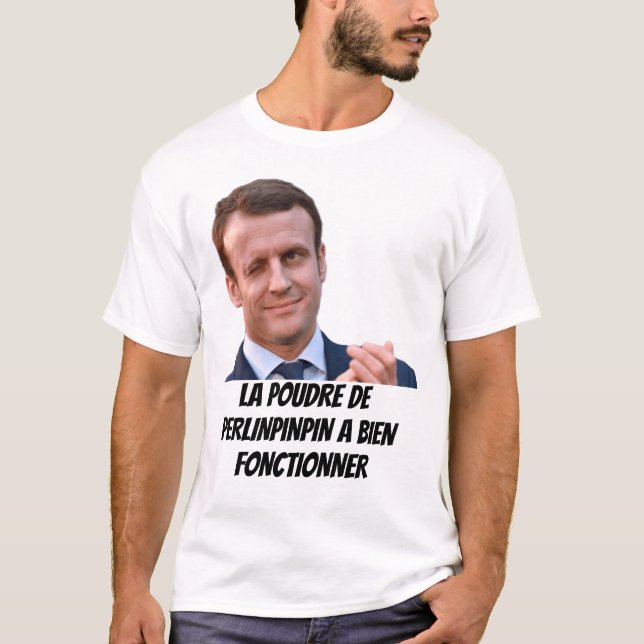 TESHIRT MACRON PRESIDENT T-Shirt (Front)