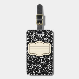 Tesimart   Composition Notebook Luggage Tag