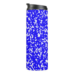Tesimartplans   Blue Composition Book  Thermal Tumbler