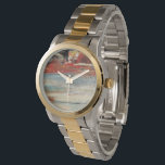 Tesiturno Watch<br><div class="desc">Tesiturno I by Gabriela Villarreal. Muted lines in various colours are overlapped to create this unique design.</div>
