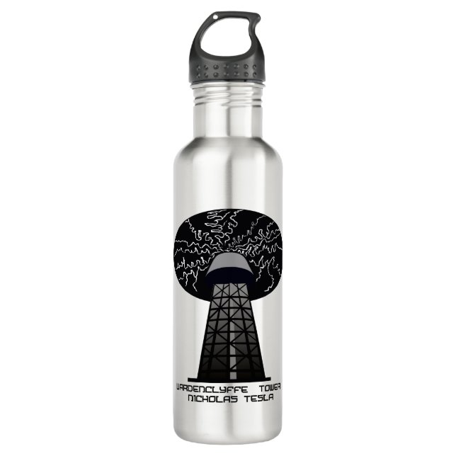 tesla 710 ml water bottle (Front)