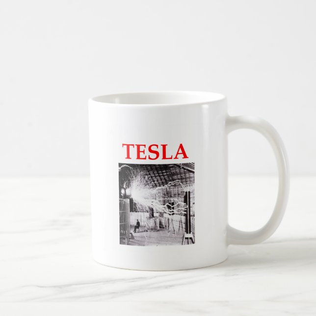 tesla coffee mug (Right)