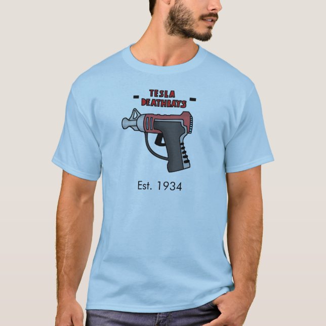 Tesla Deathrays T-Shirt (Front)